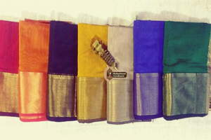 Leading Manufacturer and Wholesaler of Maheshwari Handloom Silk Sarees