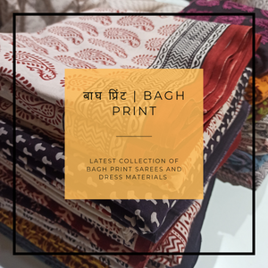Best in Shades of Bagh Print Sarees and Dress Materials