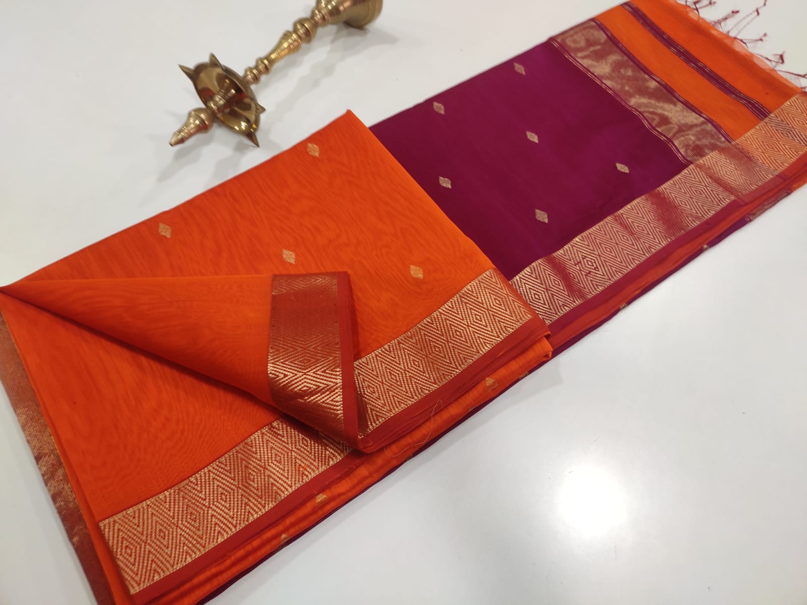 Maheshwari Nayanthara Zari Butti Trending Sarees