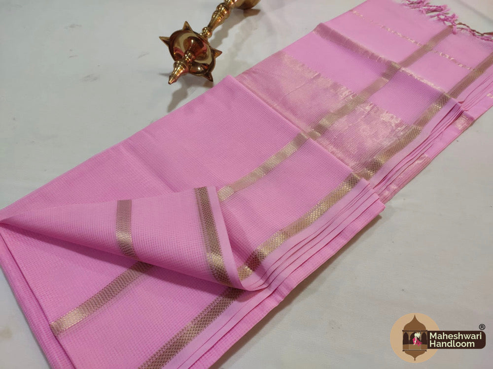 Exclusive Maheswari Self Checks Sarees All Colors