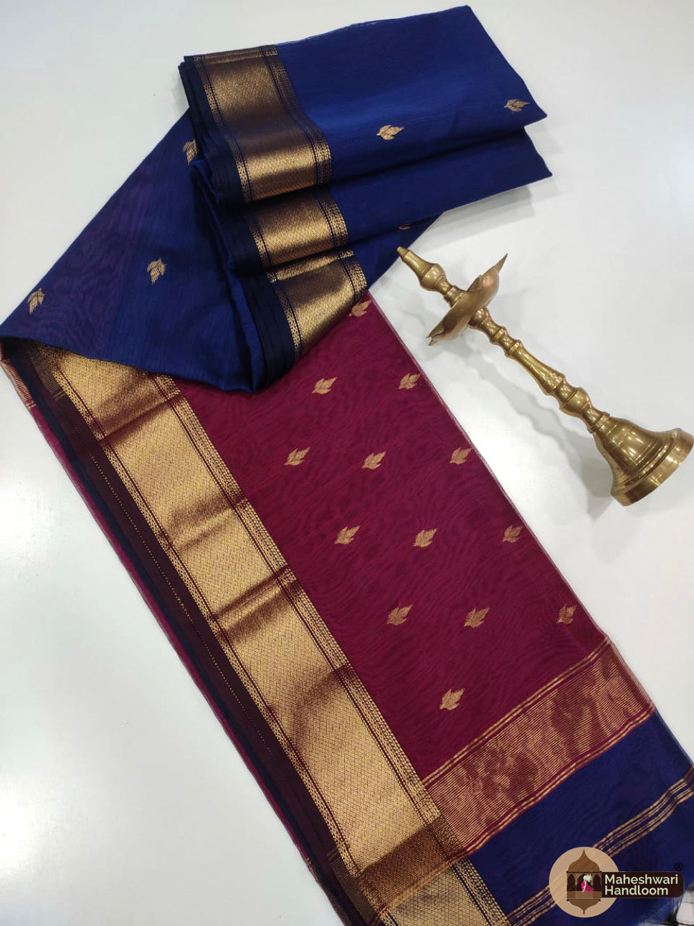 Maheshwari Zari Butti Sarees