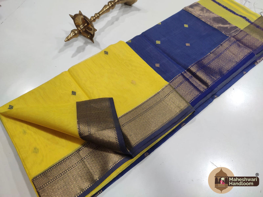 Maheshwari Zari Butti Sarees