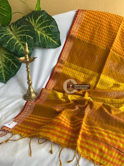 Maheshwari Garbha Reshmi  Silk Sarees
