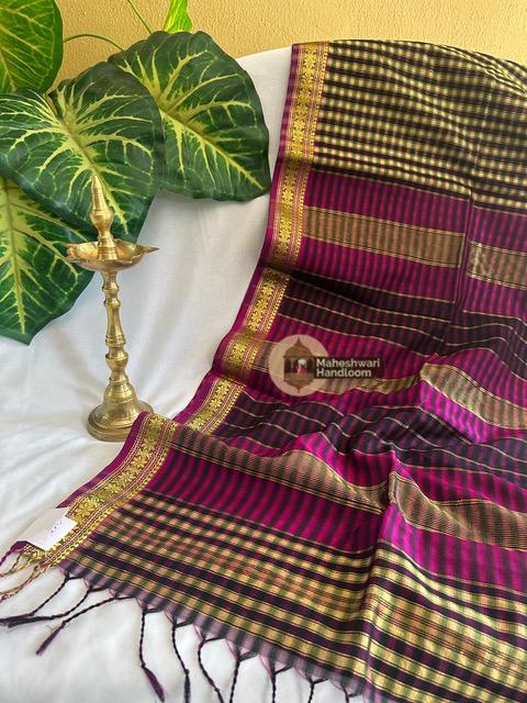 Maheshwari Garbha Reshami  Silk Sarees