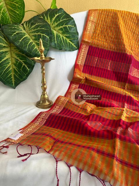 Maheshwari Garbha Reshami  Silk Sarees