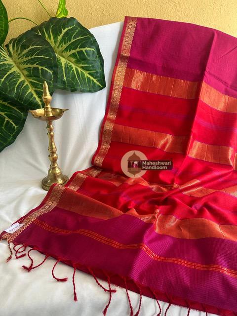 Maheshwari Garbha Reshami  Silk Sarees