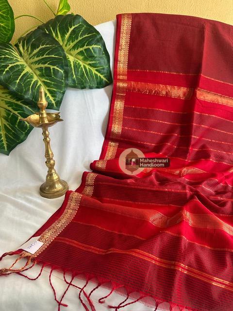 Maheshwari Garbha Reshami  Silk Sarees
