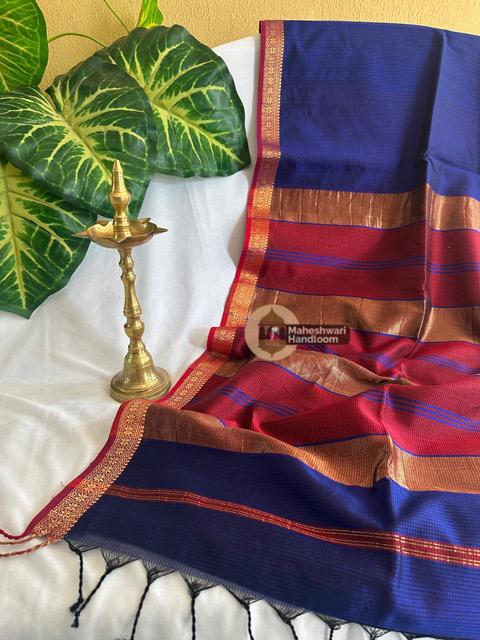 Maheshwari Garbha Reshami  Silk Sarees