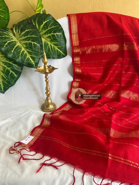Maheshwari Garbha Reshami  Silk Sarees