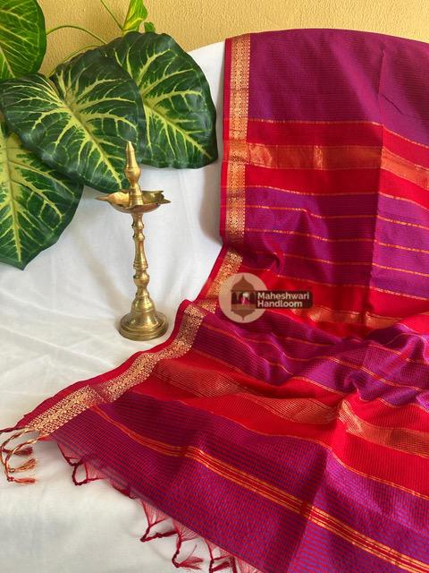Maheshwari Garbha Reshami  Silk Sarees