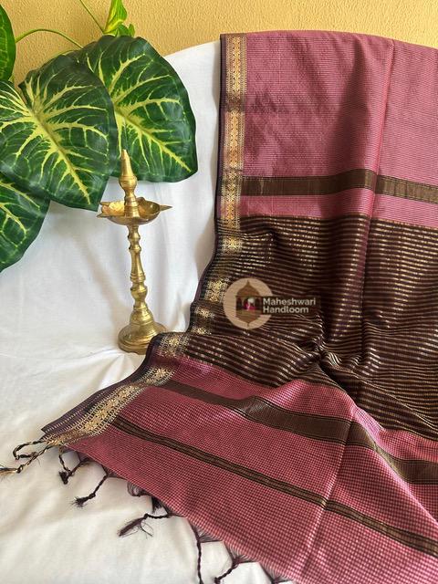 Maheshwari Garbha Reshami  Silk Sarees