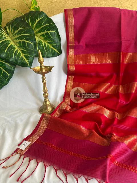 Maheshwari Garbha Reshami  Silk Sarees