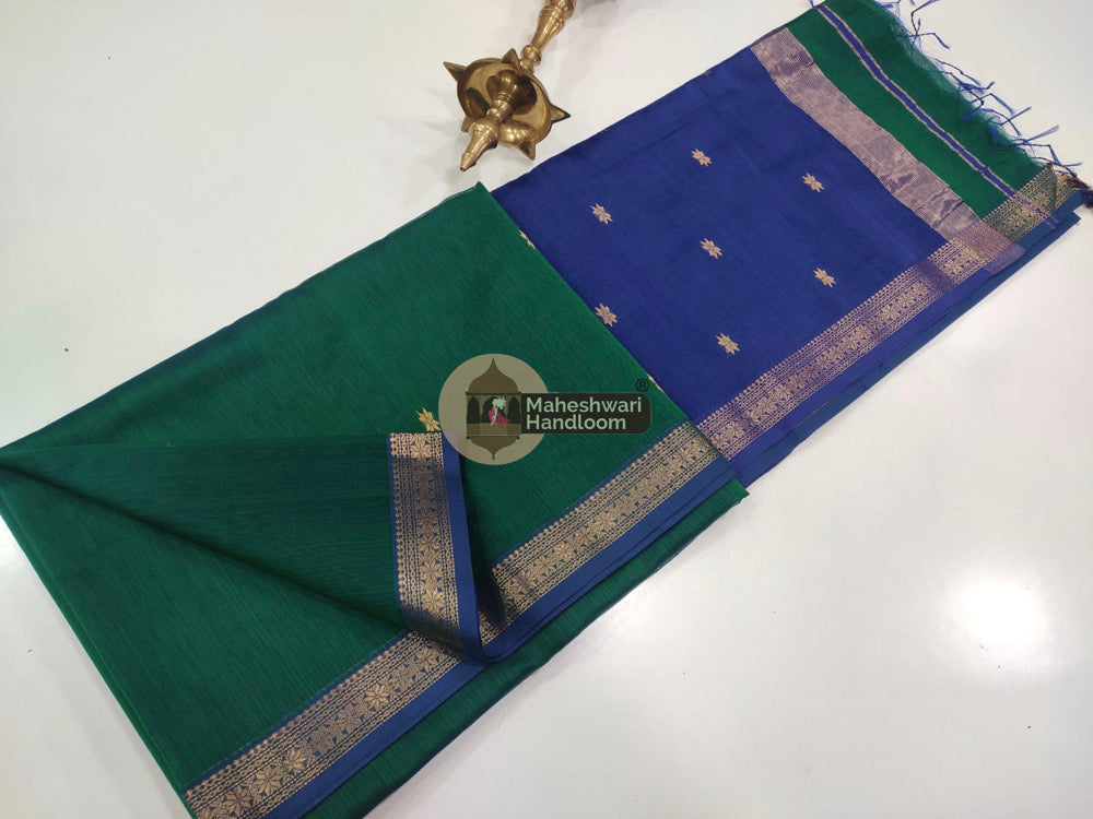 Maheshwari Star Butti Sarees