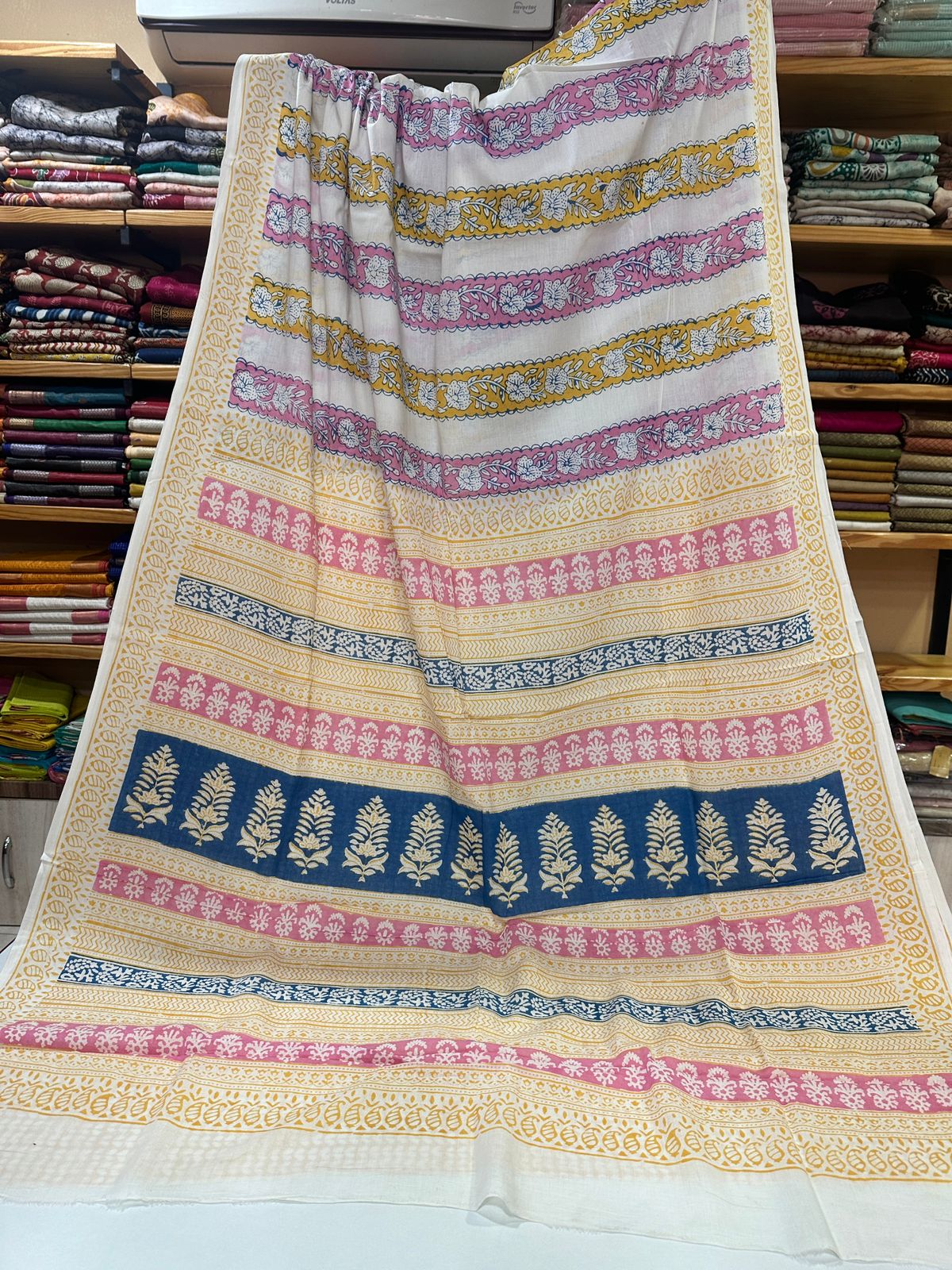 Indigo Bagh Cotton Sarees