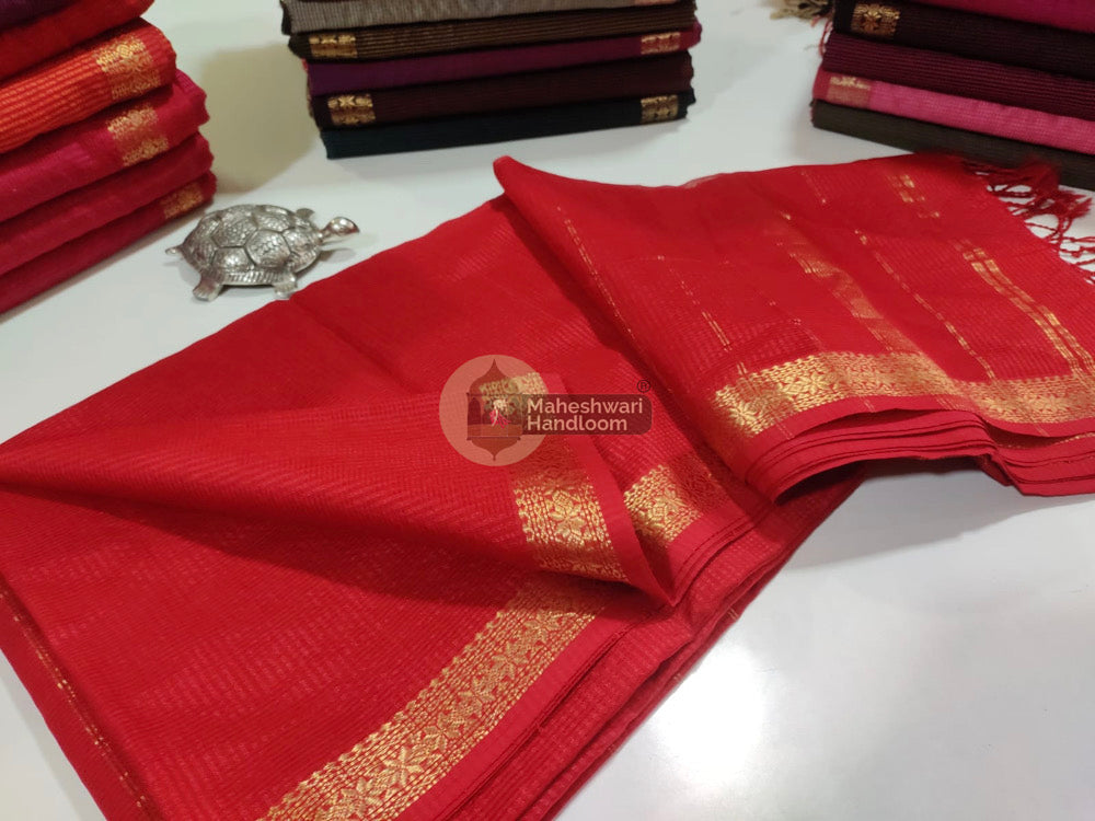 Maheshwari Garbha Reshami Saree