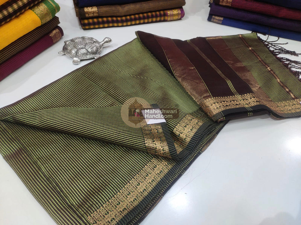 Maheshwari Garbha Reshami Saree