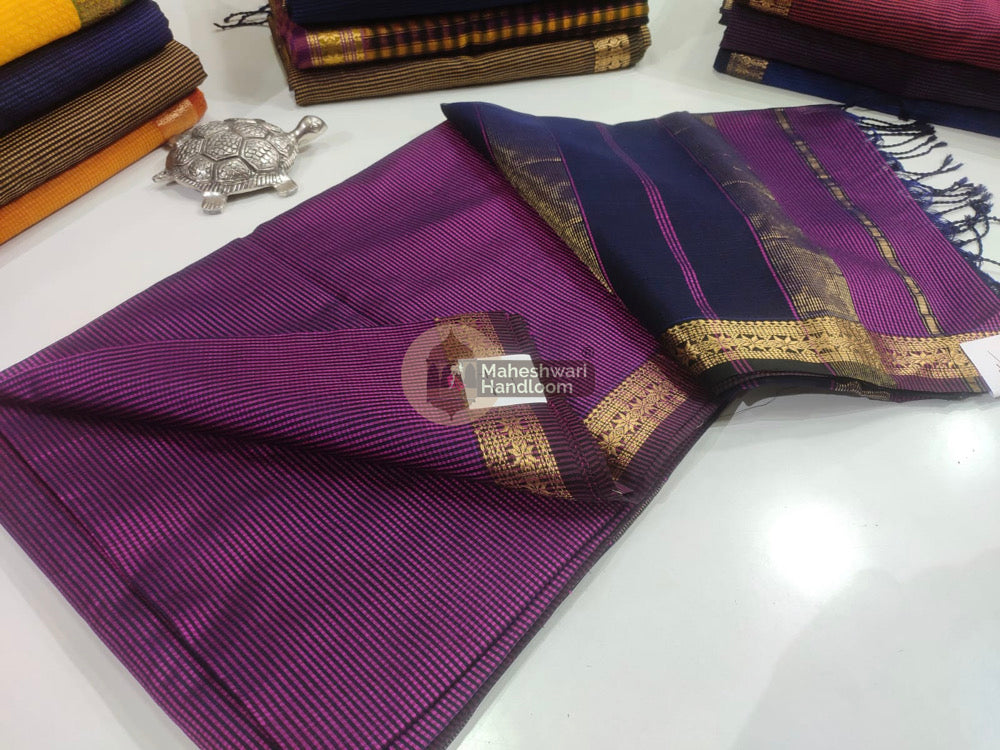 Maheshwari Garbha Reshami Saree