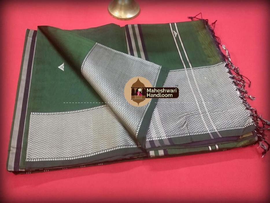 Maheshwari  Resham Buti- Motifs Saree