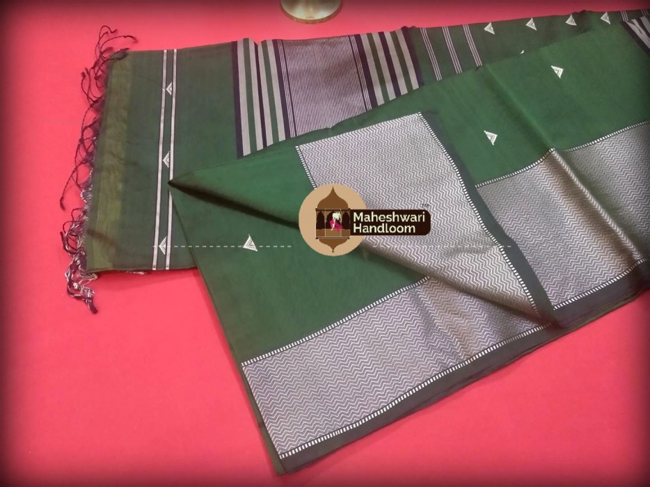 Maheshwari  Resham Buti- Motifs Saree