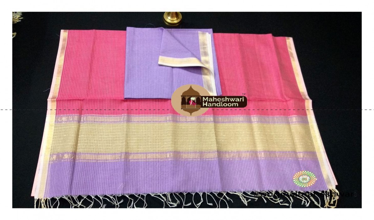 Maheshwari Orchid - Telemegenta  Top  Dupatta