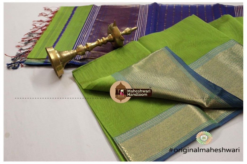 Maheshwari Jari Border Saree