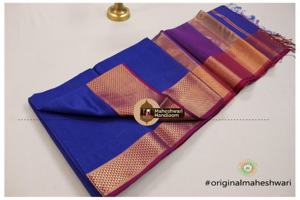 Maheshwari Jari Border Saree